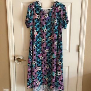 BNWOT LuLaRoe Disney Carly (Minnie Mouse Print)!